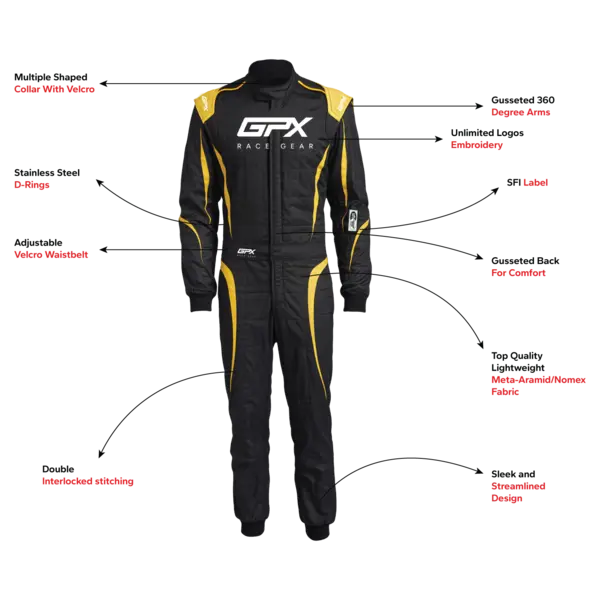 Get Your Custom Racing Fire Suit